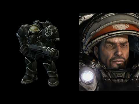 Jim Raynor All Unit Quotes - StarCraft 2 Wings Of Liberty