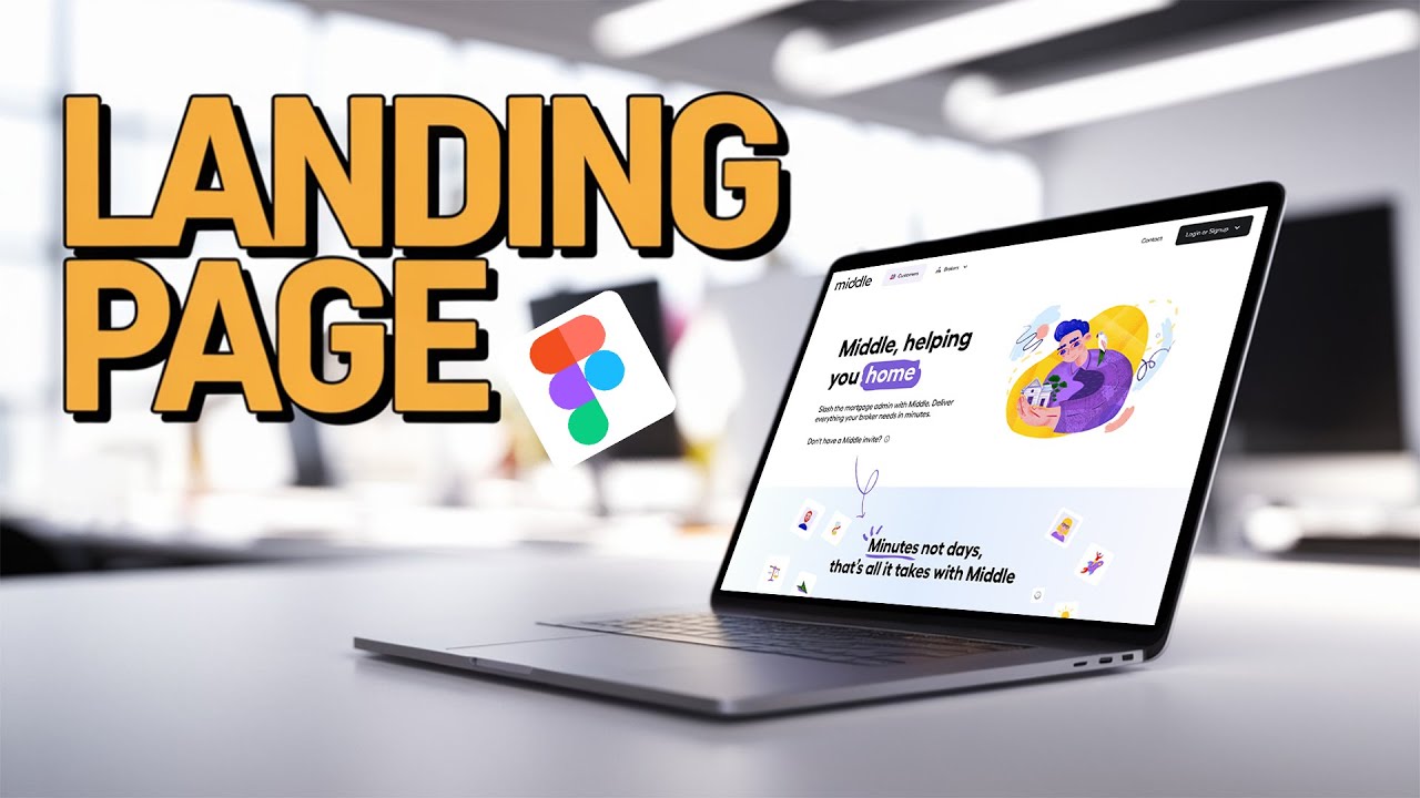 Landing Page Design Tutorial | Web Design in Figma