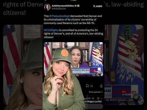 Dhillon: DOJ Is Committed To Protecting 2A Rights #2ndamendment #shortsfeed #shortsvideo #shorts Thumbnail