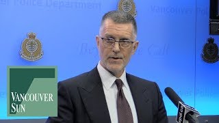 Full press conference: Underage sex sting nets 47 men | Vancouver Sun