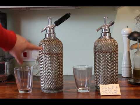 How to get the best taste or mouth feel from your soda/carbonated water with your Sparklets Type D