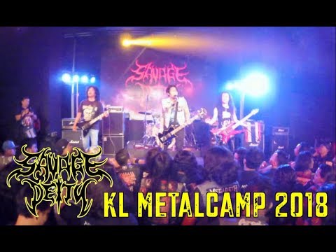 Savage Deity - KL Metalcamp 2018 Malaysia (FOOTAGE)
