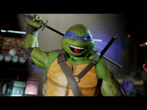 Injustice 2 TMNT Leonardo v Mikey