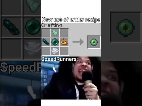 new eye of ender crafting recipe #minecraft #shorts