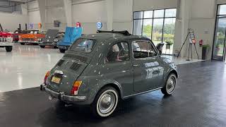 550cc-Powered 1967 Fiat 500F Start Up