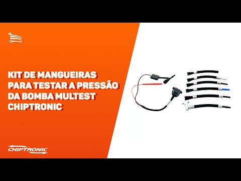 Kit de Mangueiras para Testar a Pressão da Bomba Multest - Video