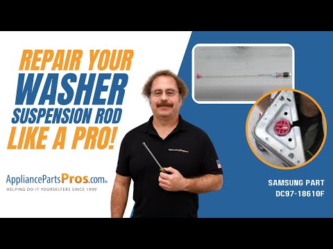 How To: Samsung Washer Suspension Rod DC97-18610F