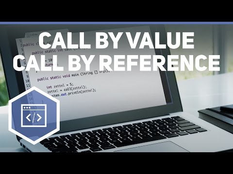 Call by Value / Call by Reference (Parameterübergabe) - Funktionen in Java 3