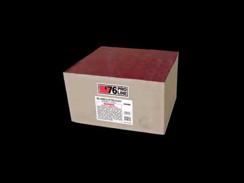 49s Red & Green Go-getters - 76' Pro Line (Huibregtse Pyrotechnics Demo 2021)