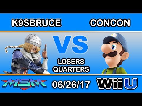 MSM 102 - MF LH | K9sbruce (Sheik) Vs. SS | Concon (Luigi) Losers Quarters