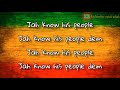 Clinton Fearon Jah Know His People Lyrics