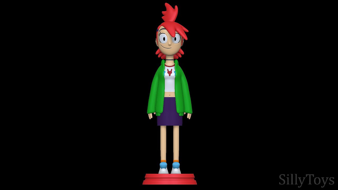 Frankie Foster - Fosters Home For Imaginary Friends 3D Print Model