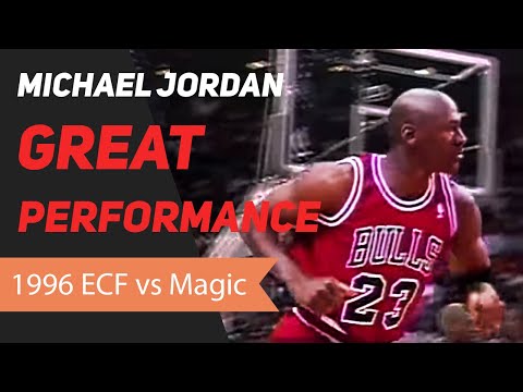 Revenge! Michael Jordan 1996 NBA ECF Great Performance