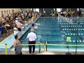6A Kansas state high school swimming championship prelims lane 1