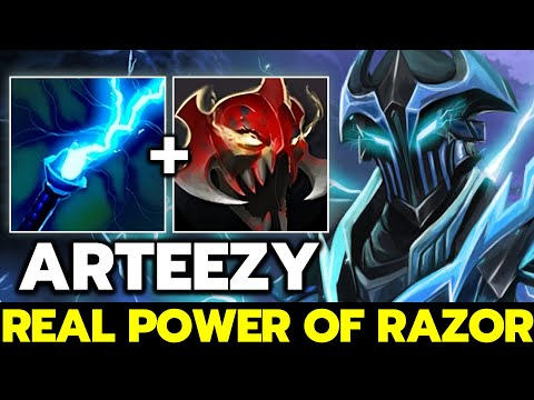 ARTEEZY [Razor] Mask Of Madness Build Insane Right Click Carry (Fullmatch)
