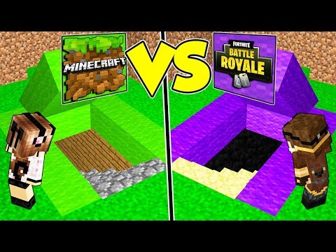 CASA SEGRETA DI FORTNITE contro CASA SEGRETA DI MINECRAFT!