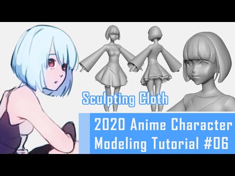 01 Anime Character 3D Modeling Tutorial 2020 – Collecting Reference