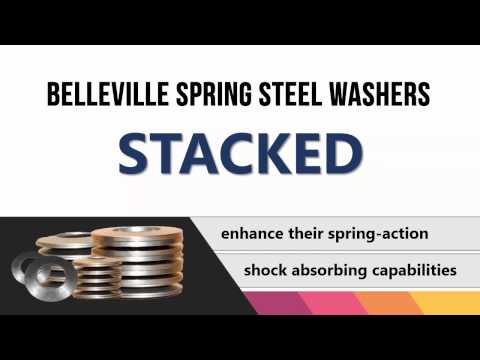 Belleville Spring Steel Washers