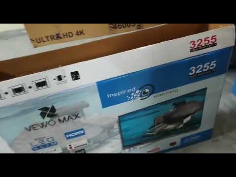 VEWOMAX smart LED TV Unboxing