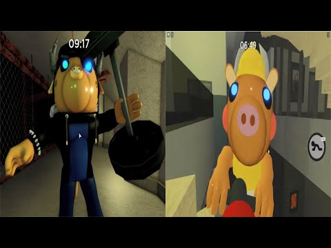 NEW PIGGY OLD BILLY  vs NEW BILLY  JUMPSCARE [ NEW COMPARISON ]