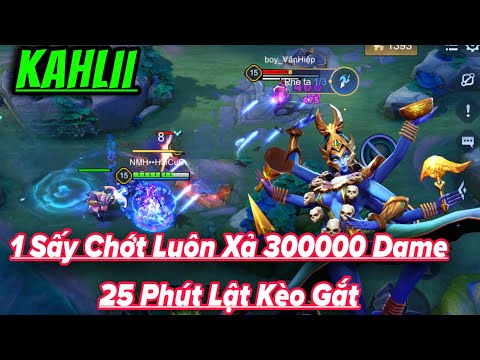 KAHLII Lien Quan || The Strongest Equipment + Gem Table That Can Kill You Instantly, Deal 300,000...