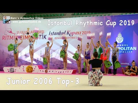Istanbul Rhythmic Cup 2019 - Junior 2006 - Top 3