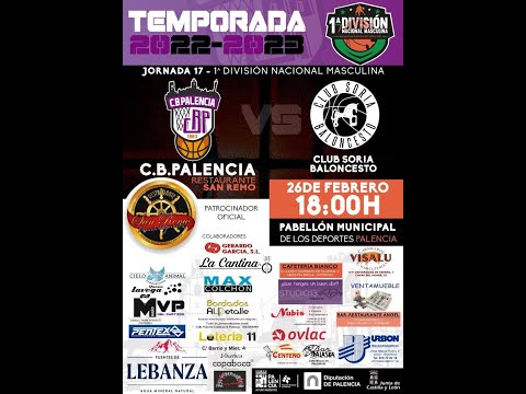 JR 17 1ª DIV NAC MAS FBCYL CB PALENCIA UEMC RESTAURANTE SAN REMO vs SORIA BALONCESTO
