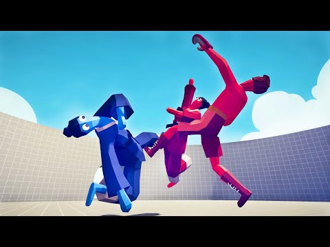 BOXER & TAEKWONDO vs EVERY UNIT - Totally Accurate Battle Simulator TABS
