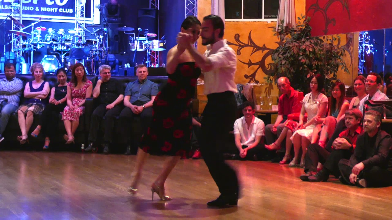 Maria Filali & Gianpiero Galdi @ Milonga @ Alberto's 2017 April 23 Demo 3 of 3