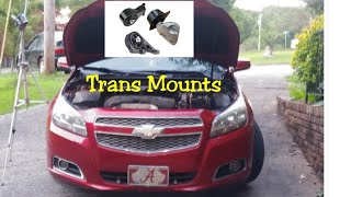 #changing Trans mounts on a 2013 chevy Malibu LTZ