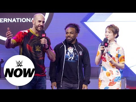 Xavier Woods & Cesaro take centerstage at the League of Legends Playoffs in Shanghai: WWE Now