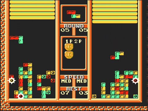 Tetris 2 (NES, 2 Player) Saturday Morning Gaming