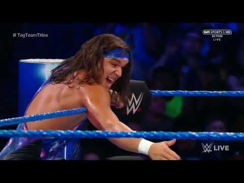 The Usos Vs  American Alpha   SmackDown Tag Team Championship HD