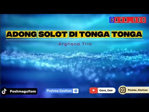 ARGHANA TRIO- ADONG SOLOT DITONGA TONGA- KARAOKE VERSION [ NADA PRIA/ NADA COWOK] MALE KEY