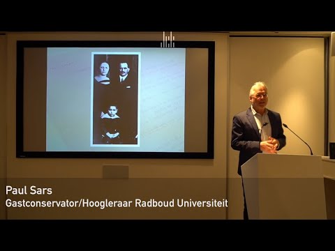 Lezing van Paul Sars bij de tentoonstelling Een graf in de wolken, over het gedicht Todesfuge