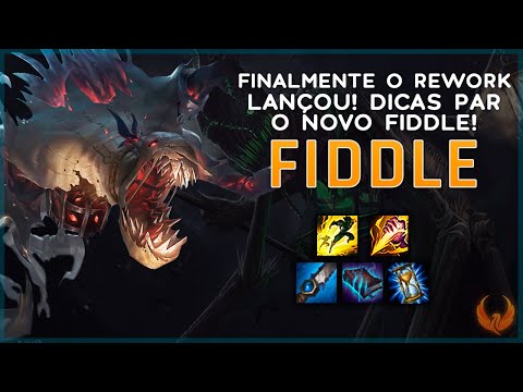 FINALMENTE O REWORK LANÇOU NO BR! *DICAS PARA O NOVO FIDDLE* - FIDDLESTICKS JUNGLE GAMEPLAY [PT-BR]