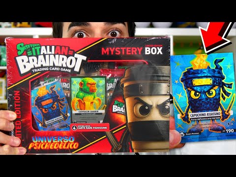 APRO IL NUOVO MYSTERY BOX DELLE CARTE DEI BRAIN ROT