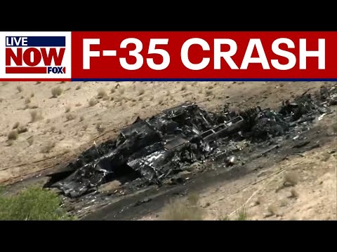 USMC F-35 crashes and explodes near airbase, Lockheed Martin confirms | LiveNOW from FOX