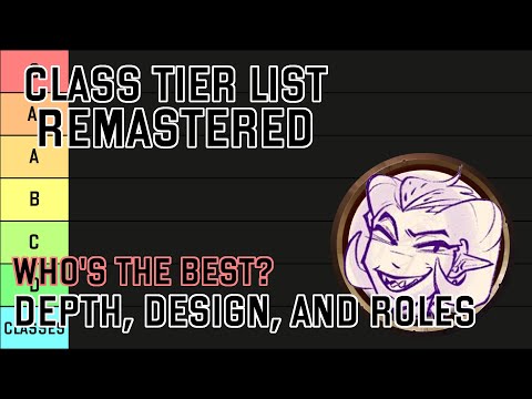 Pathfinder Second Edition REMASTERED Class Tier List