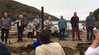 Port Isaac’s Fisherman’s Friends singing Bully in the Alley 2018