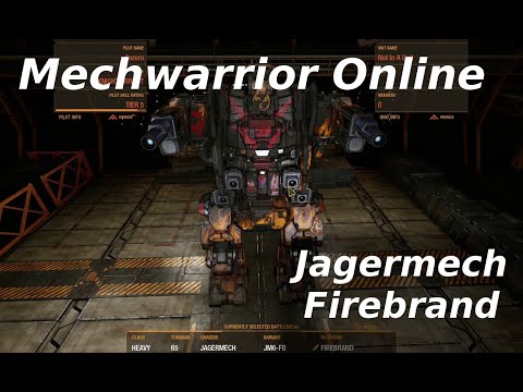 MWO - Jagermech Firebrand - Mechwarrior Online 2021 - deutsch/german