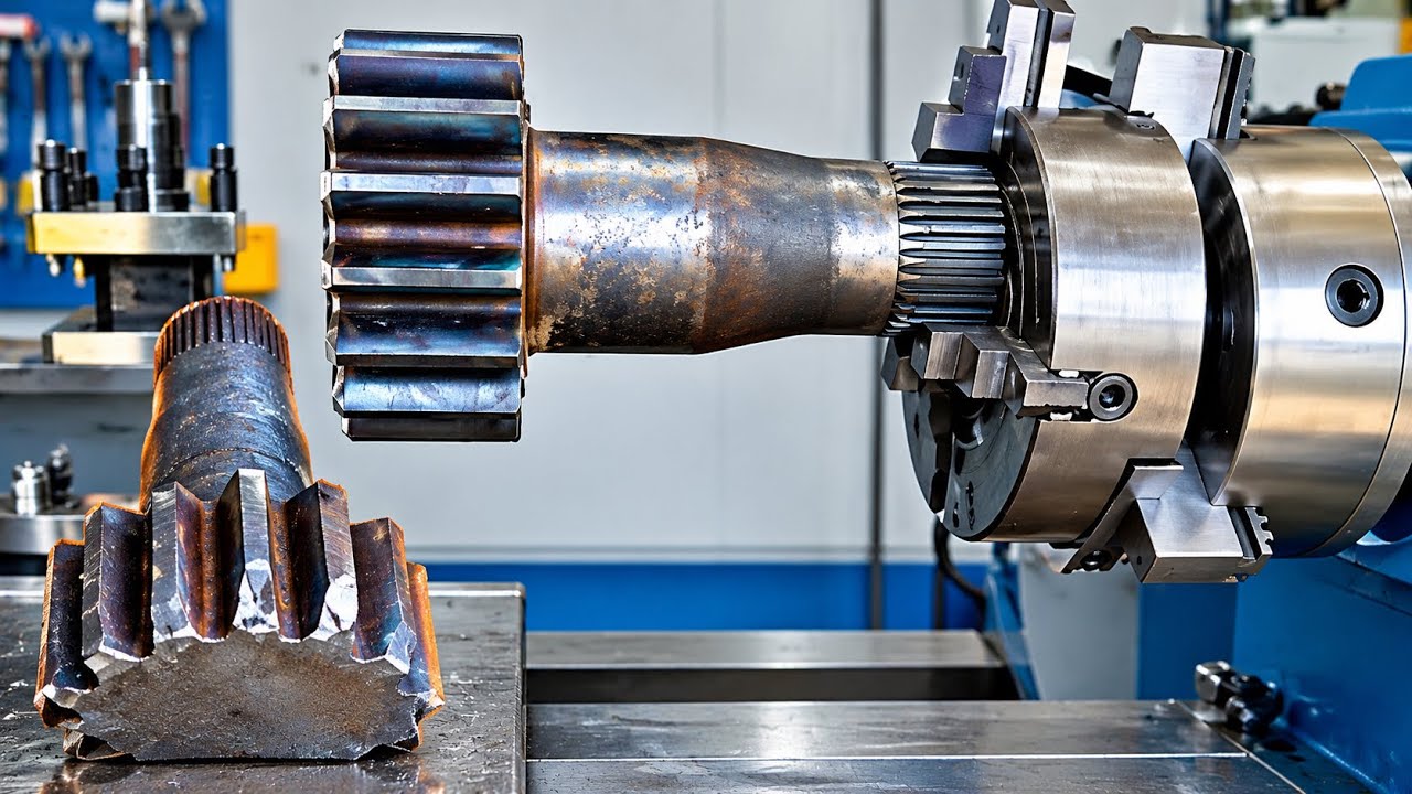 Heavy Machinery Gear Repair | Full Overhaul Step by Step