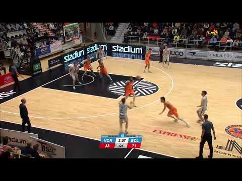 Joel Berhans första poäng i SBL Herr