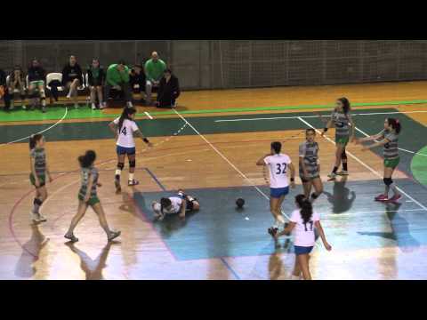 Andebol: CA Leça - Colégio de Gaia Juv.fem. Mar 2016