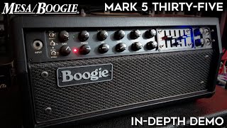 Video thumbnail for Mesa/Boogie Mark 5 Thirty-Five in-depth demo! (16 guitars) by Sonic Drive Studio