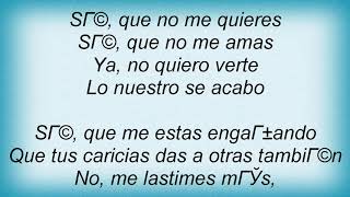 Ana Gabriel - No Me Lastimes Mas Lyrics