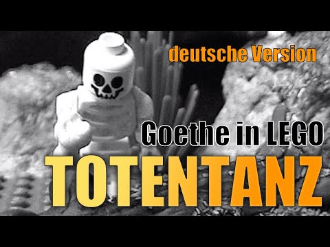 LEGO-Animation: Goethe, "TOTENTANZ" - (deutsch)