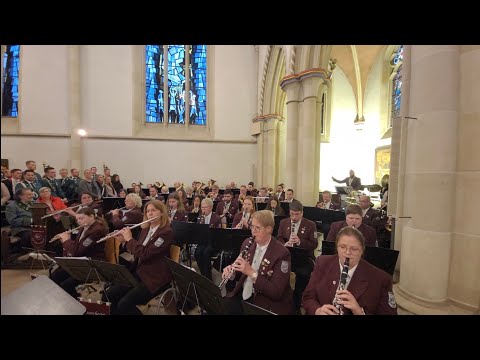 Musikverein Bad Westernkotten - Festmarsch Tochter Zion (4K Video)
