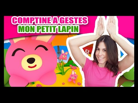 Mon petit lapin a bien du chagrin - Comptines à gestes - Méli et Touni - Titounis