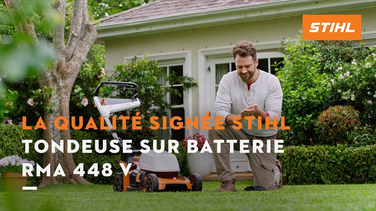 Tondeuse à batterie tractée/variateur 41cm